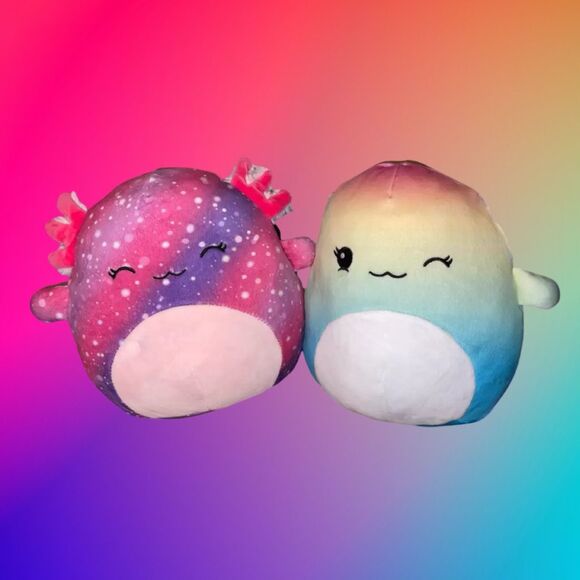 NEW Squishmallow Limited Edition Scented Axolotl Mystery Squad 8” - Picture 1 of 2